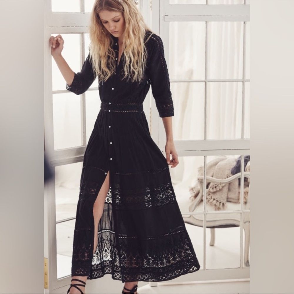 NWT LoveShackFancy Beth Dress - Picture 1 of 10